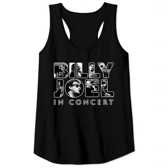 Billy Joel Logo Tour Classic Tank Tops