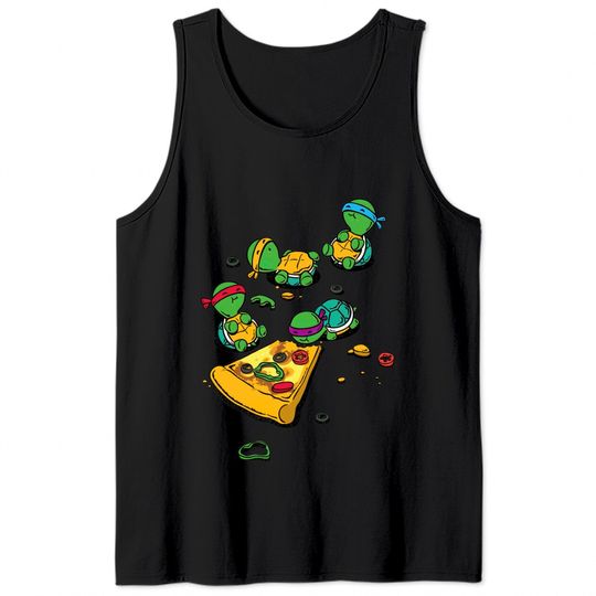 Pizza Lover - Ninja Turtles - Tank Tops