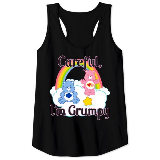 Care Bear Tank Tops Careful, I'm Grumpy
