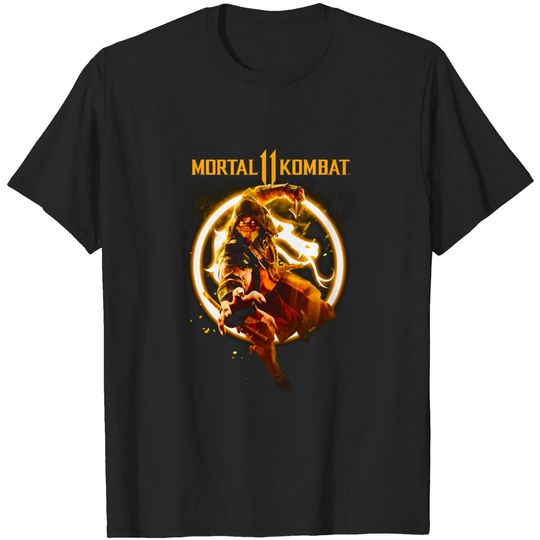 Mortal Kombat 11 Scorpion Flames T-Shirt
