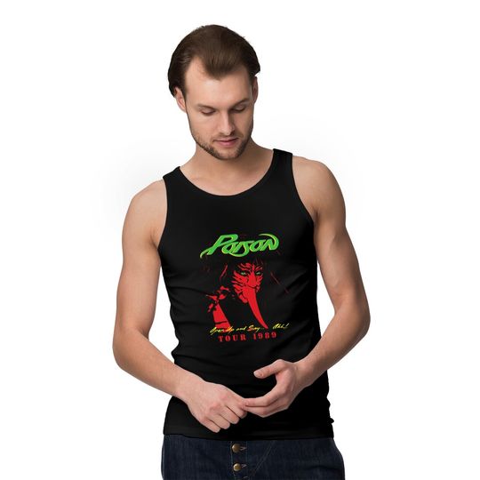 Poison Tour 1989 Tank Tops