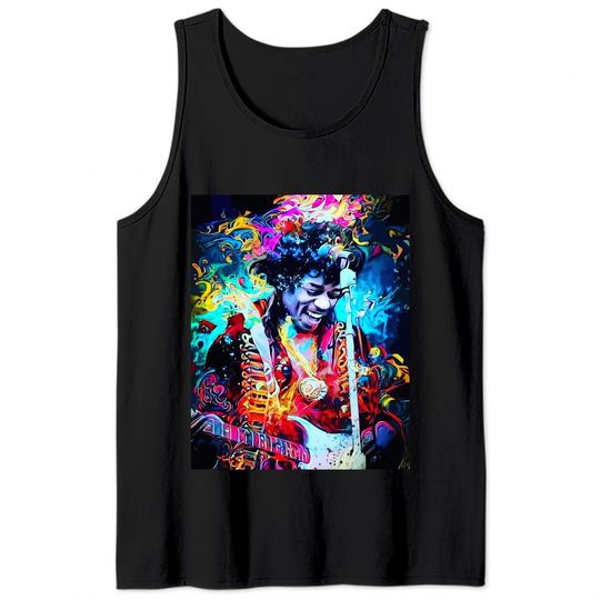 Jimi Hendrix Tank Tops
