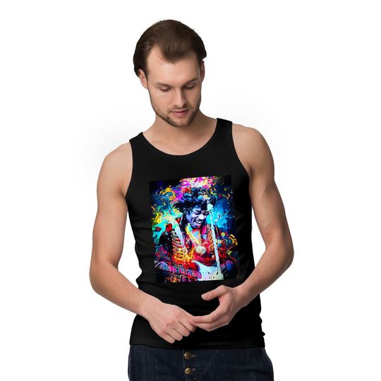 Jimi Hendrix Tank Tops
