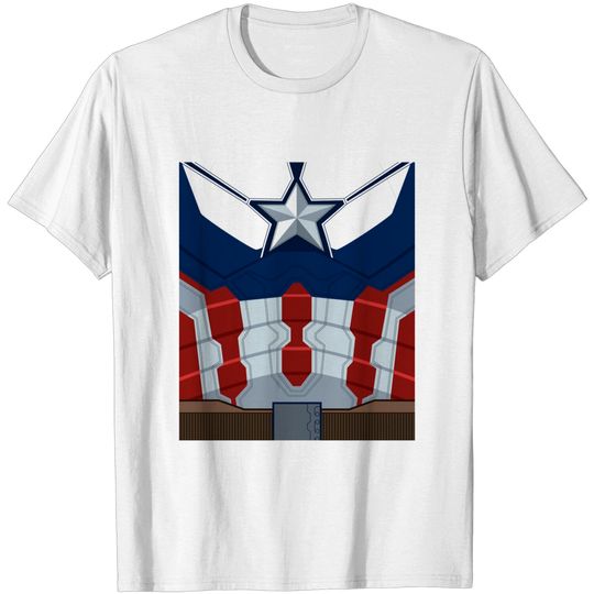 Captain America Costume T-Shirt