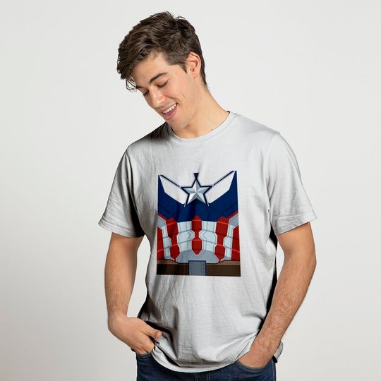 Captain America Costume T-Shirt