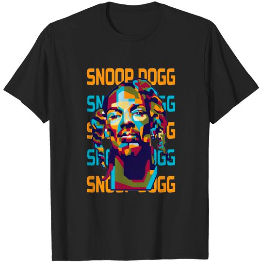 Abstract Snoopdogg in WPAP - Snoop Dogg - T-Shirt