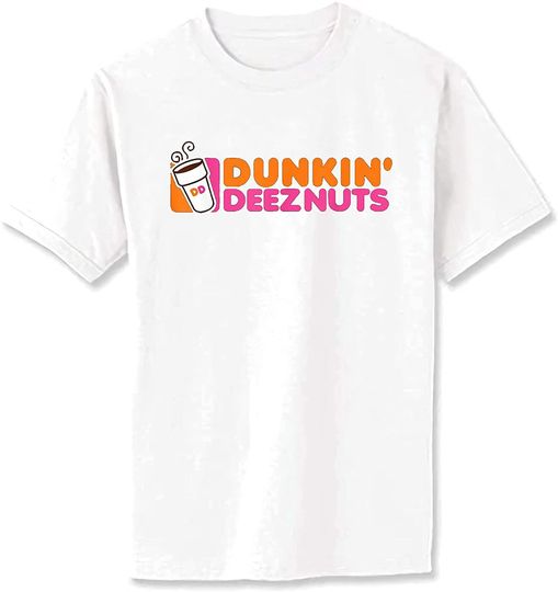 Dunkin Deez Nuts Logo T Shirt