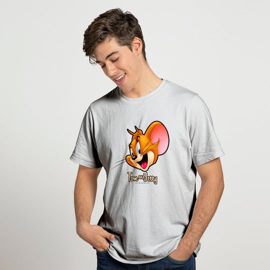 Tom And Jerry T-Shirt Simple Jerry Big Face