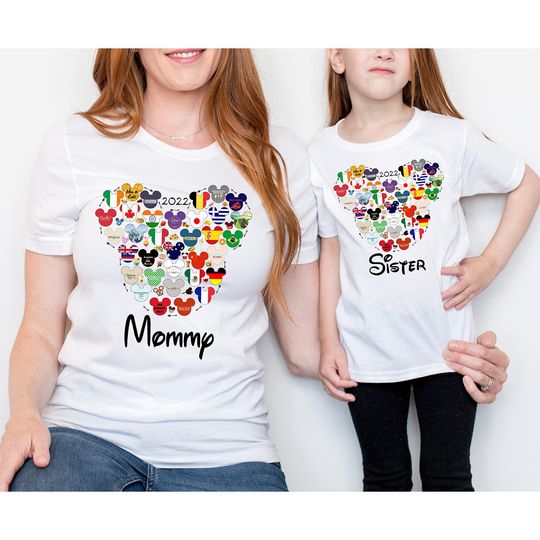 Matching Disneyland Inspired Family Shirts, Disney Epcot Shirts 2022 Custom T Shirt