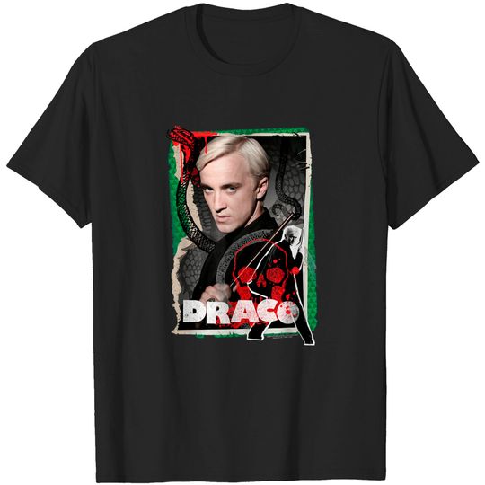 Harry Potter Draco Malfoy Photo Collage T-Shirt