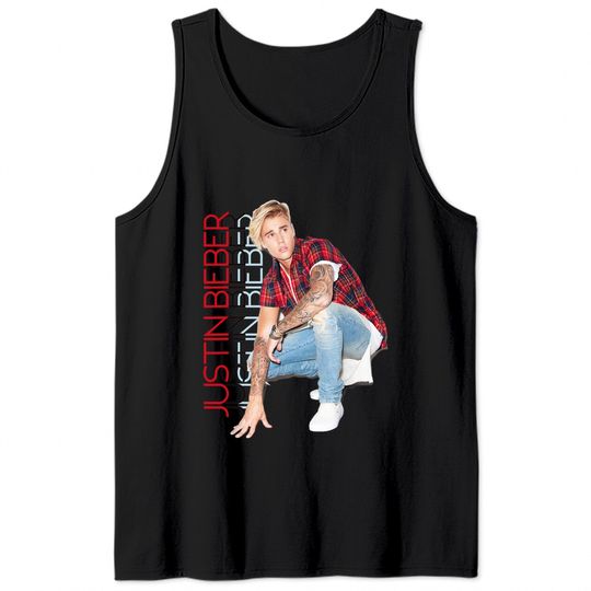 Justin Bieber Official Standing Tall Tank Tops