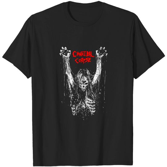 Juakza Cannibal Corpse T Shirt Men's Cotton T-Shirts Fashion Round Neck Short Sleeve Tops Tees