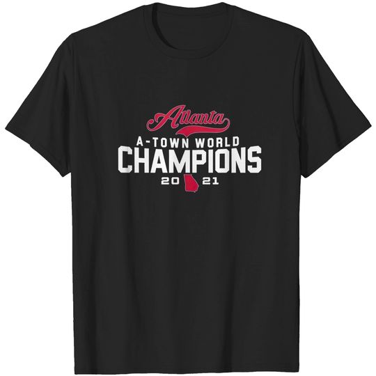 Atlanta Baseball Fans Shirt World Series 2021 Champions Atlanta Tshirt for Fans Men