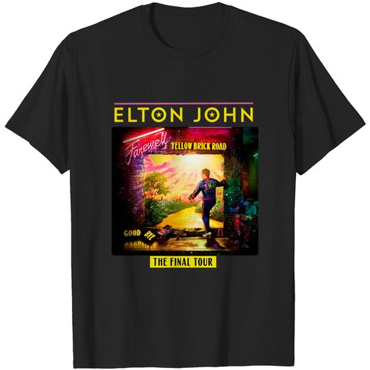 ELTON JOHN T shirt Farewell Tour 2022