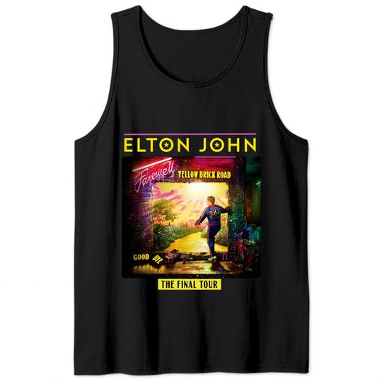 ELTON JOHN Tank Tops Farewell Tour 2022