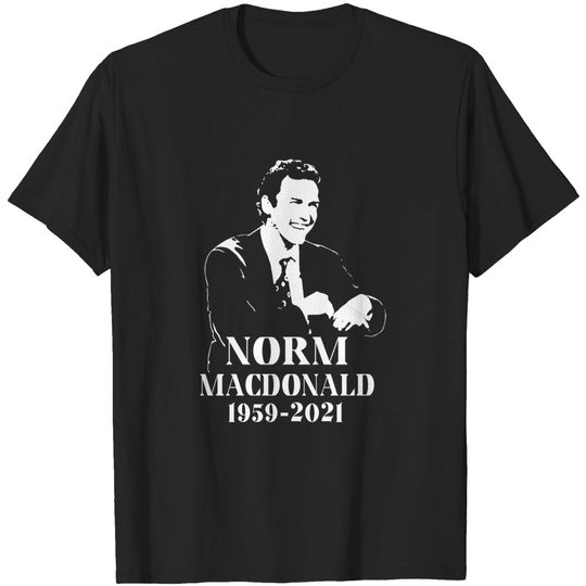 Norm macdonald 1959-2021 Thank You The Memories T Shirt