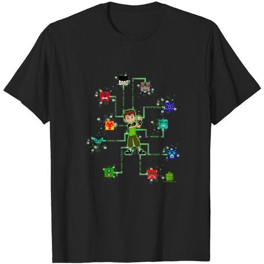 Ben 10 10 Blocks T-Shirt