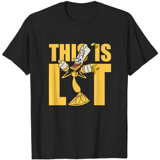 Beauty and the Beast Lumiere This is Lit T-Shirt