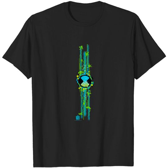 Ben 10 Ben Symbol Column T-Shirt