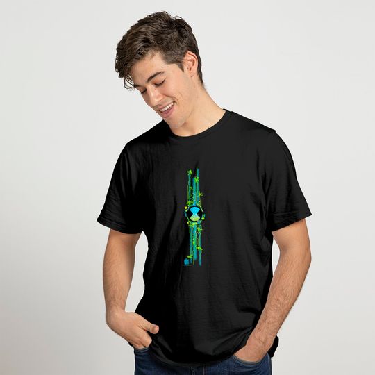 Ben 10 Ben Symbol Column T-Shirt