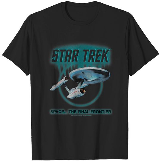 Star Trek Original Series Enterprise Glow T-Shirt