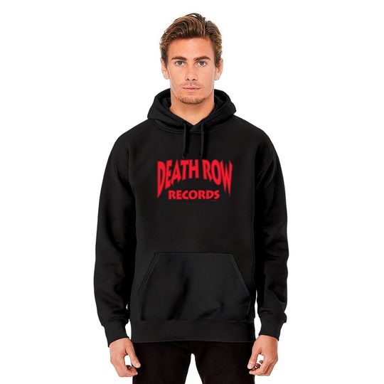 Death Row Records Type Logo Pullover Hoodie