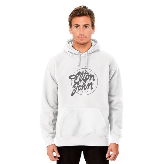 Elton John  Vintage Logo Pullover Hoodie
