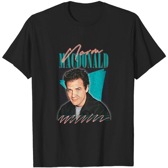 Norm Macdonald // Vintage Look Fan Design - Norm Macdonald - T-Shirt