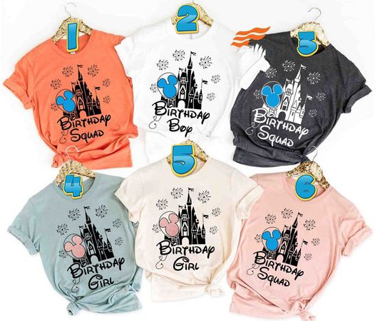 Disney Birthday Shirt, Magic Kingdom Shirt