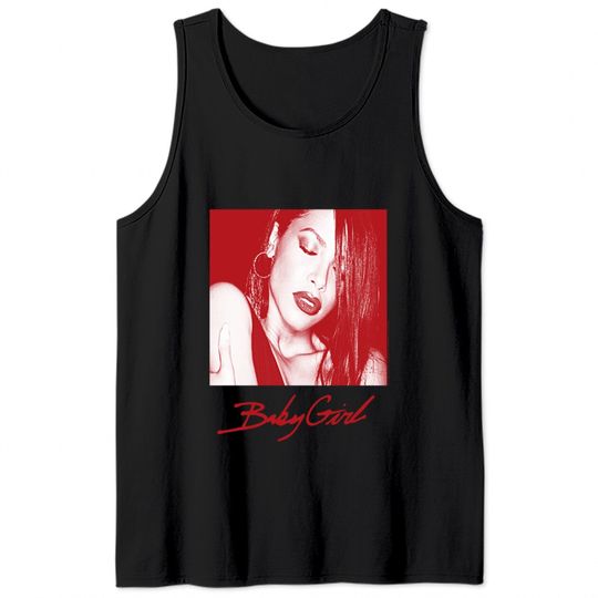 Aaliyah Baby Girl Tank Tops