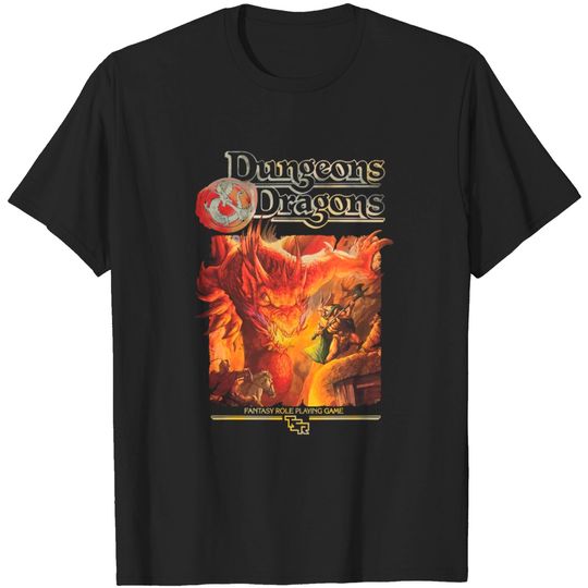 VINTAGE DUNGEONS AND DRAGONS W.a.r - Dungeons And Dragons - T-Shirt