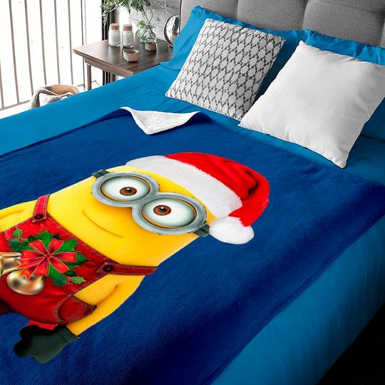 Minion Christmas Classic Baby Blanket