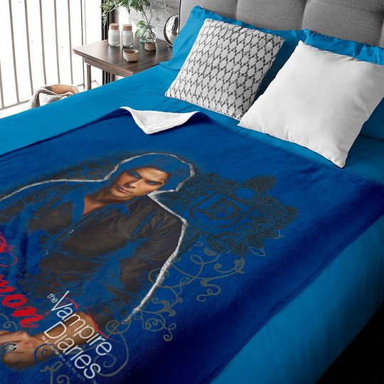 Vampire Diaries Damon Baby Blankets