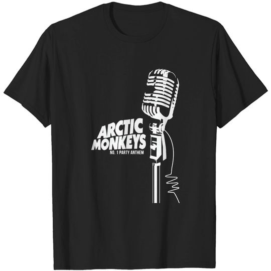 Arctic Monkeys Microphone - Arctic Monkeys Merch - T-Shirt