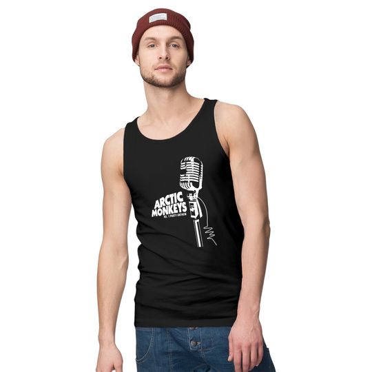 Arctic Monkeys Microphone - Arctic Monkeys Merch - Tank Tops
