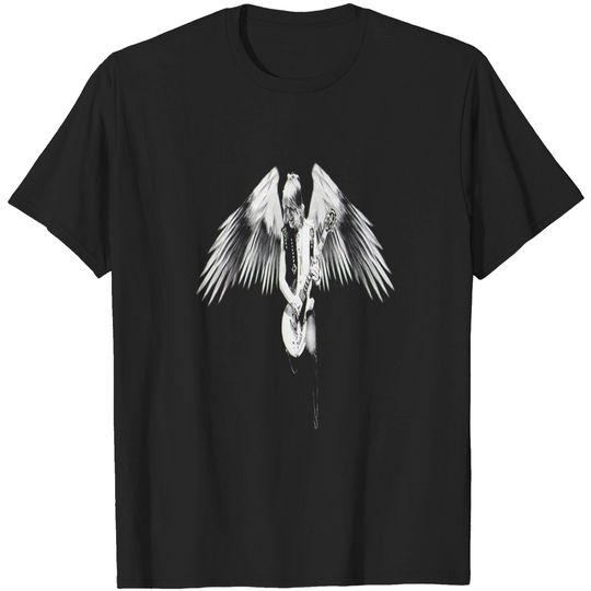 Randy Rhoads with Wings T Shirt