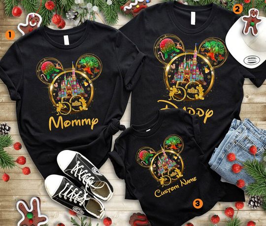 Walt Magic World 50th Anniversary T-shirt