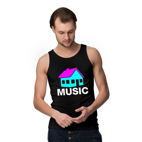 Music Tank Top House Music Funny EDM Rave