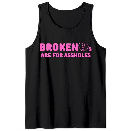 Frank Zappa Broken Hearts Are For Assholes Tank Tops