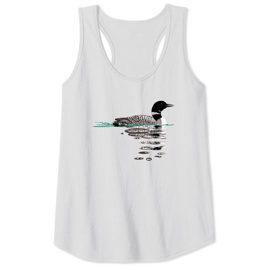 Common Loon - Bird - Tank Tops