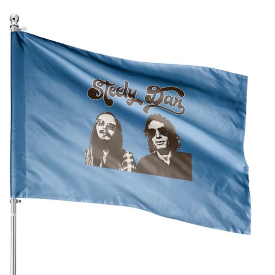 Steely Dan Retro Style House Flag