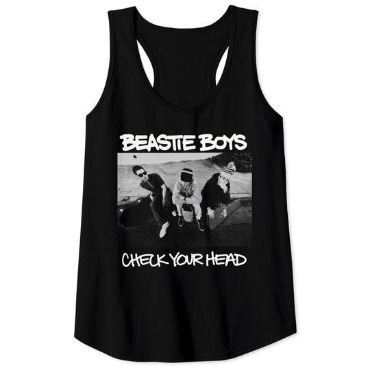 Vintage Fade Beastie Boys Check Your Head Tank Tops