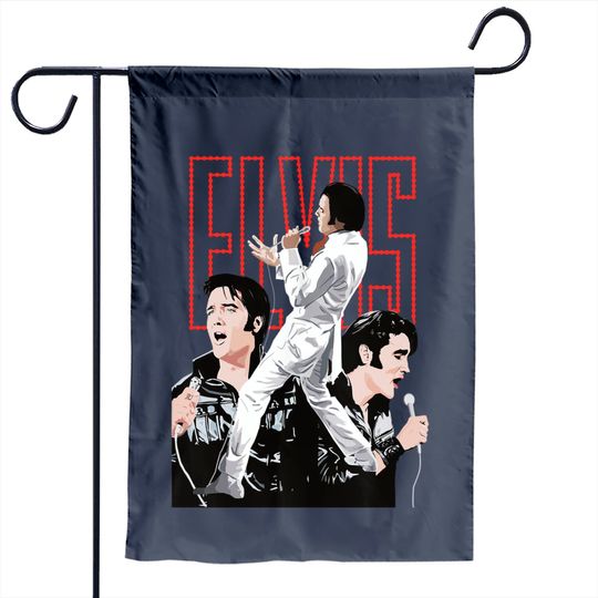 Elvis Presley If I Can Dream Garden Flag