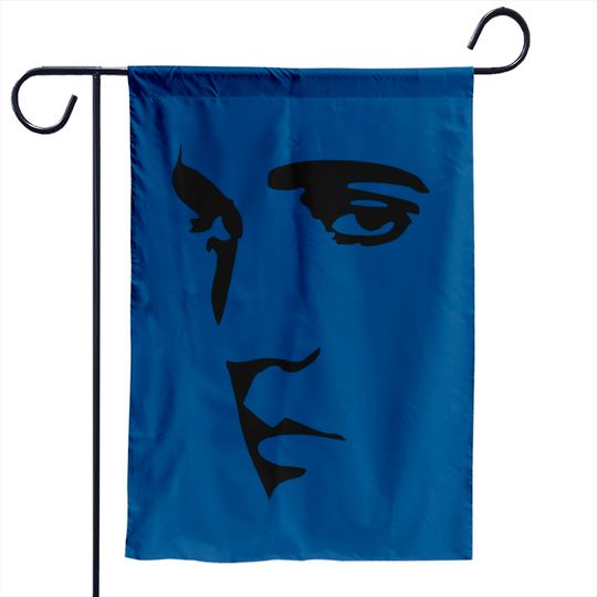 Elvis Presley Pink Garden Flag