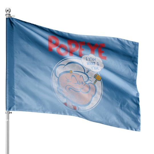 Popeye  Y'am House Flags