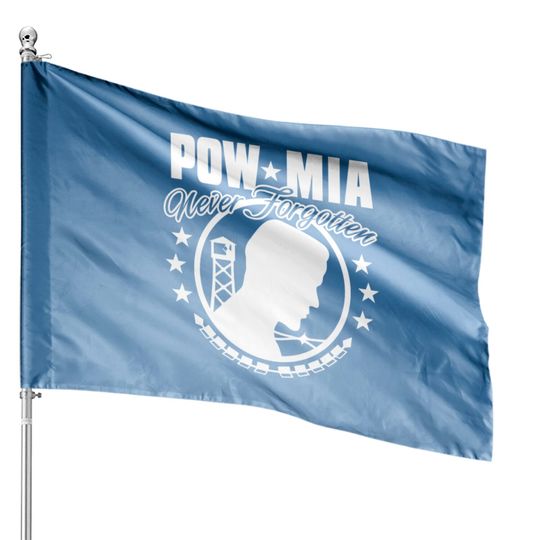 Discover POW MIA Never Forgotten House Flags
