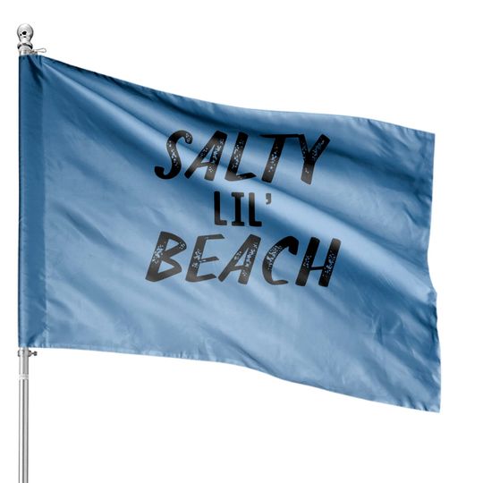Salty Lil Beach House Flags