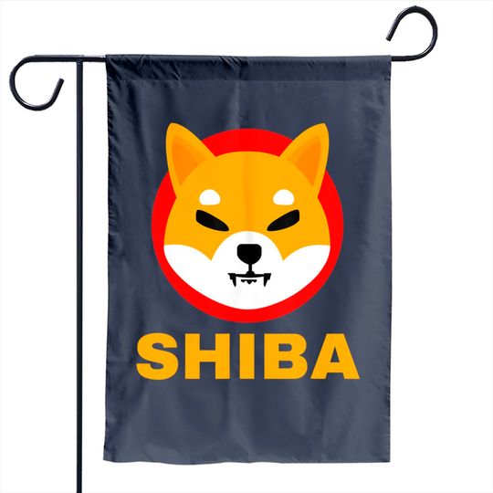 Shiba Inu Token Crypto, Shib Coin Cryptocurrency Hodler Garden Flag
