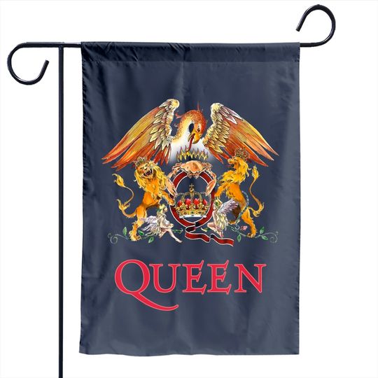 Queen Classic Crest Rock Band Garden Flag