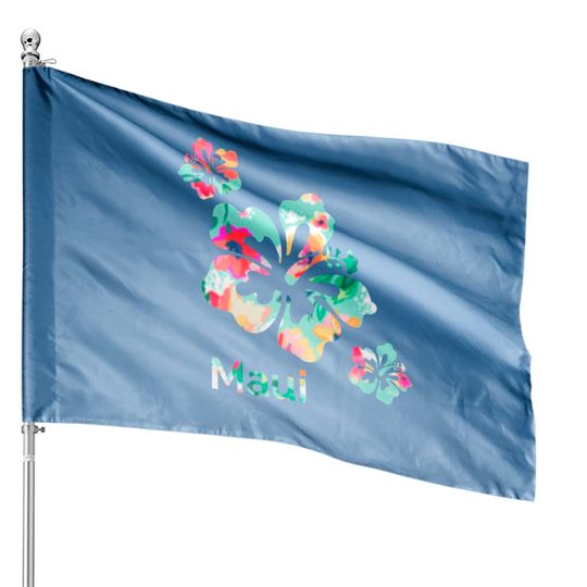 Maui Hawaii Islands Hawaiian Pullover House Flags